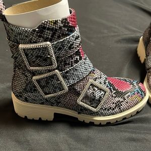 Over ankle high boots